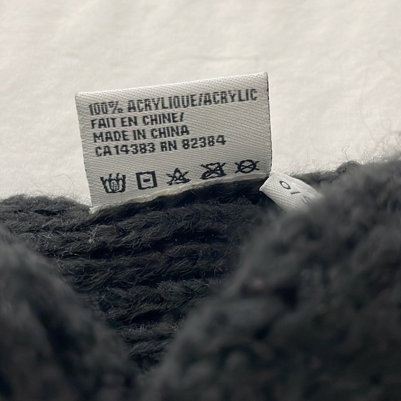 Aldo Women’s Black Knit Head Wrap with Front Bow - Size 0/S - Picture 3 of 3